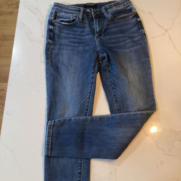 Judy Blue Bristol MidRise Handsand Skinny Sz 29 Stretch - Picture 4 of 9